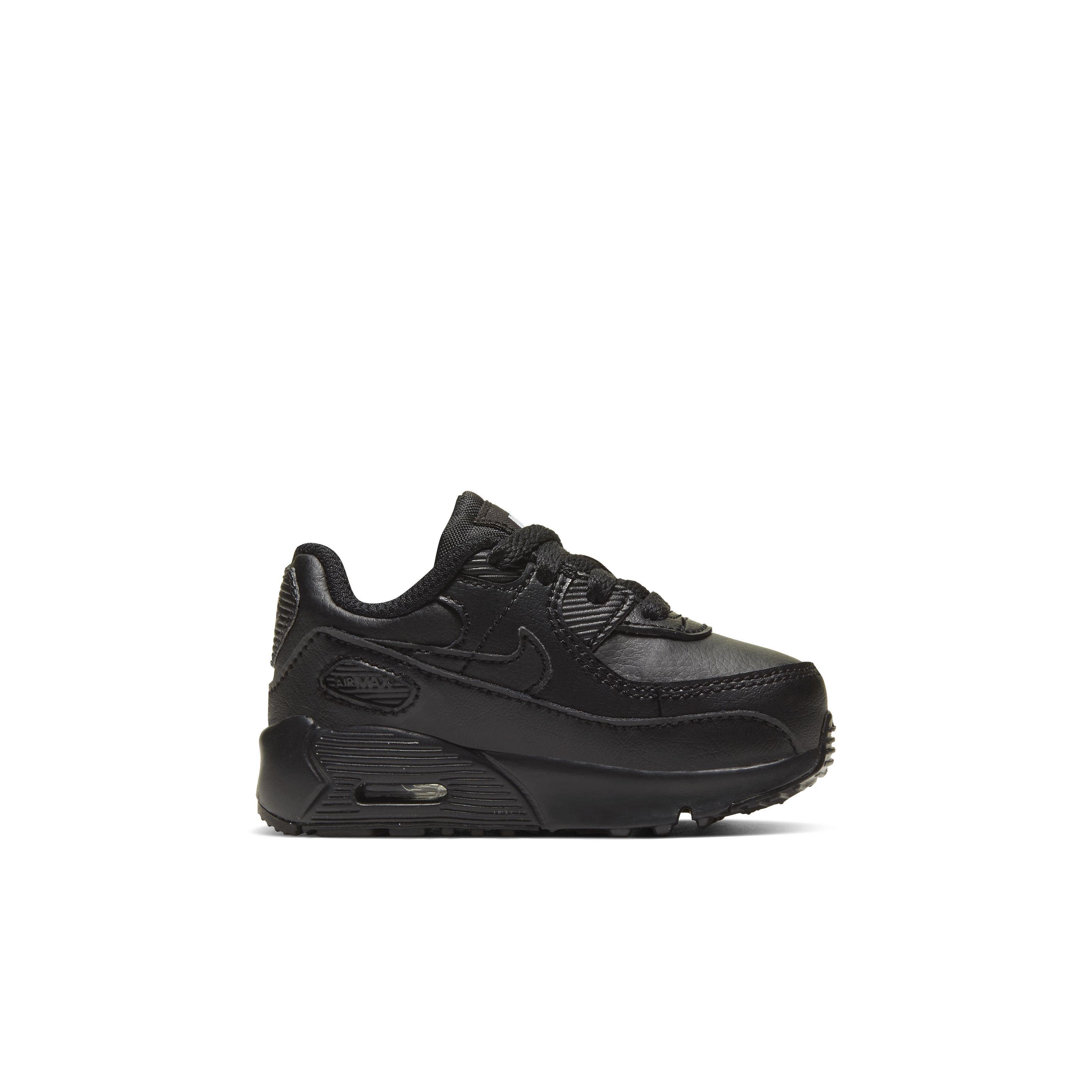 Nike air max 90 black youth deals